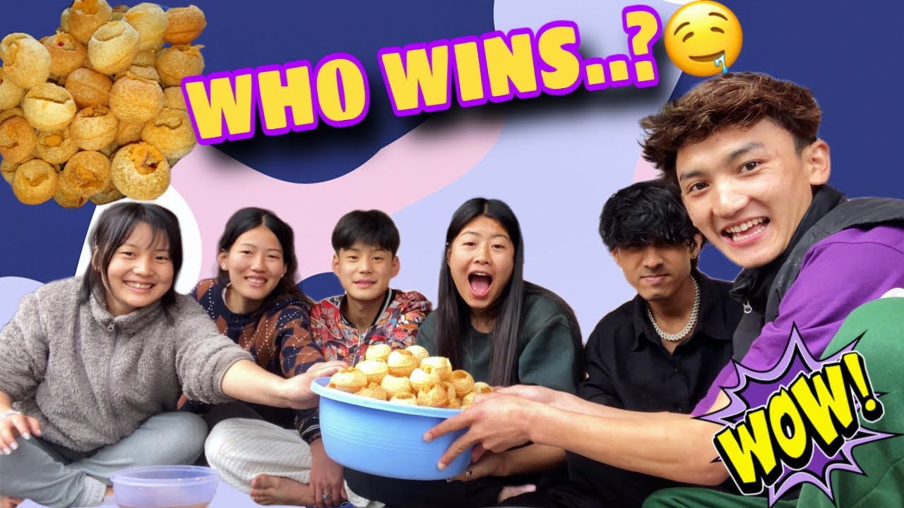 Aju Paani Poori Challenge Kheldai😱❤️