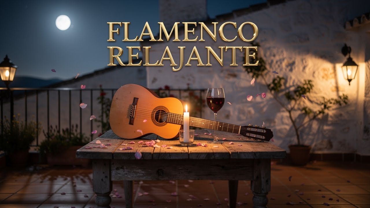 🌌 Melodías Nocturnas de Guitarra Española Serena
