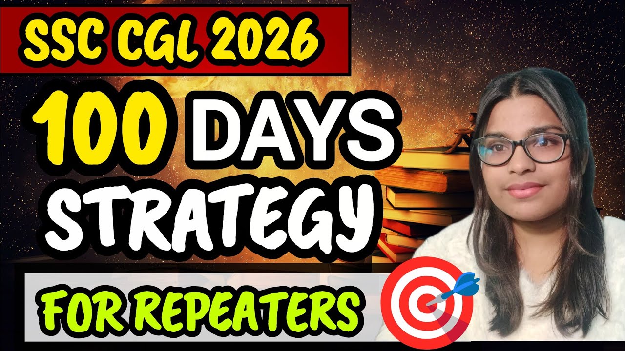 MATHS STRATEGY ✅ LAST 100 DAYS | HOW TO REVISE MATH | SSC CGL 2026 