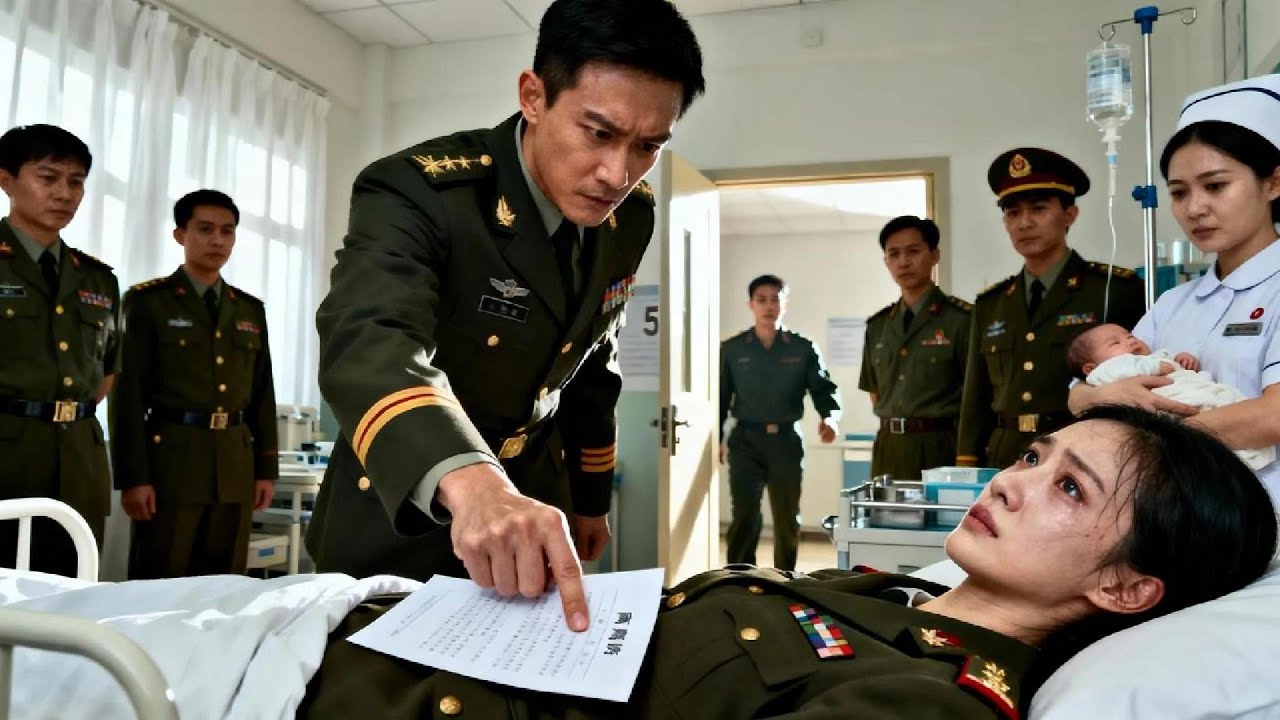 Trung Tá Ép Vợ Ký Đơn Ly Hôn Ngay Trên Bàn Sinh Vì Bồ Đòi Danh Phận—5P Sau Cha Vợ Viện Trưởng Quân Y
