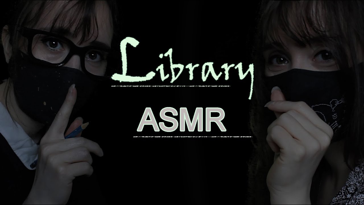 Library Study Session with Friends ASMR