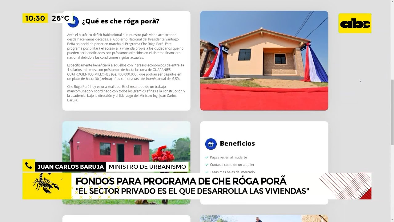 Che Róga Porã: ¿cómo se fondeará y cuáles son los requisitos?