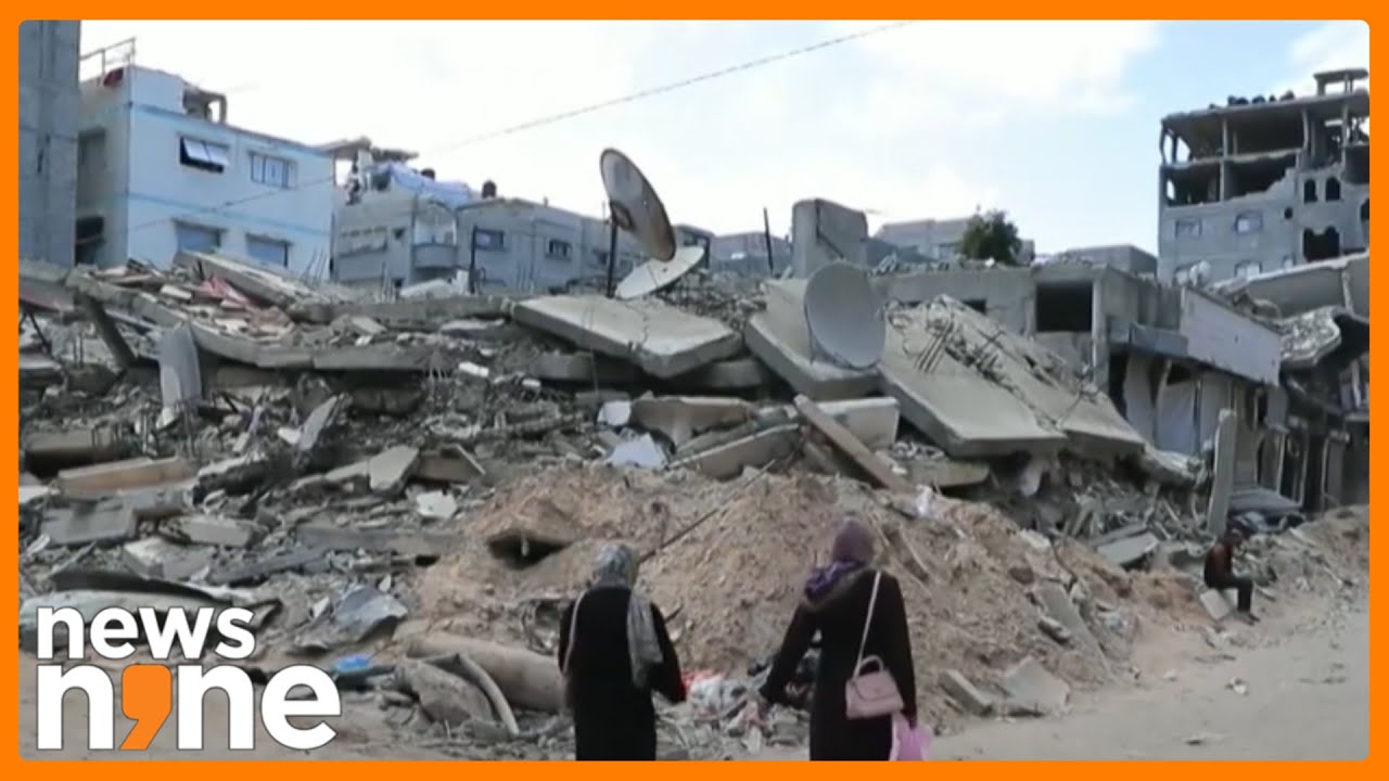 Gazans Flee as Israel Launches New Ground Operation in Rafah | News9