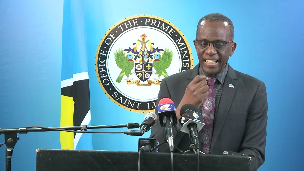 Prime Minister Calls for Restraint Amid Rising Crime in Saint Lucia.(December 9th 2024)