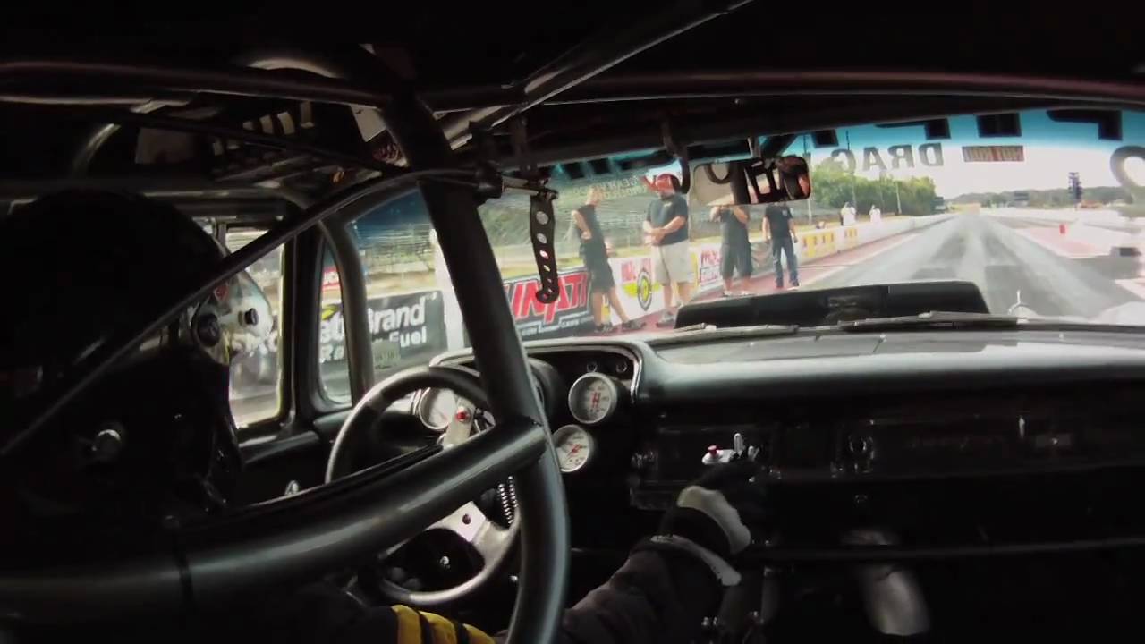 200 MPH Ride Along - Jeff Lutz Drag Week 2010