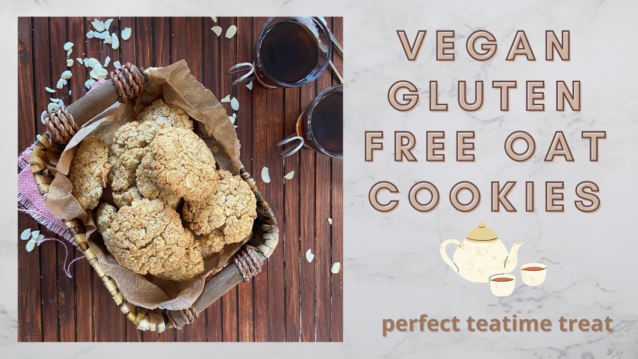 Vegan Gluten Free Oat Cookies