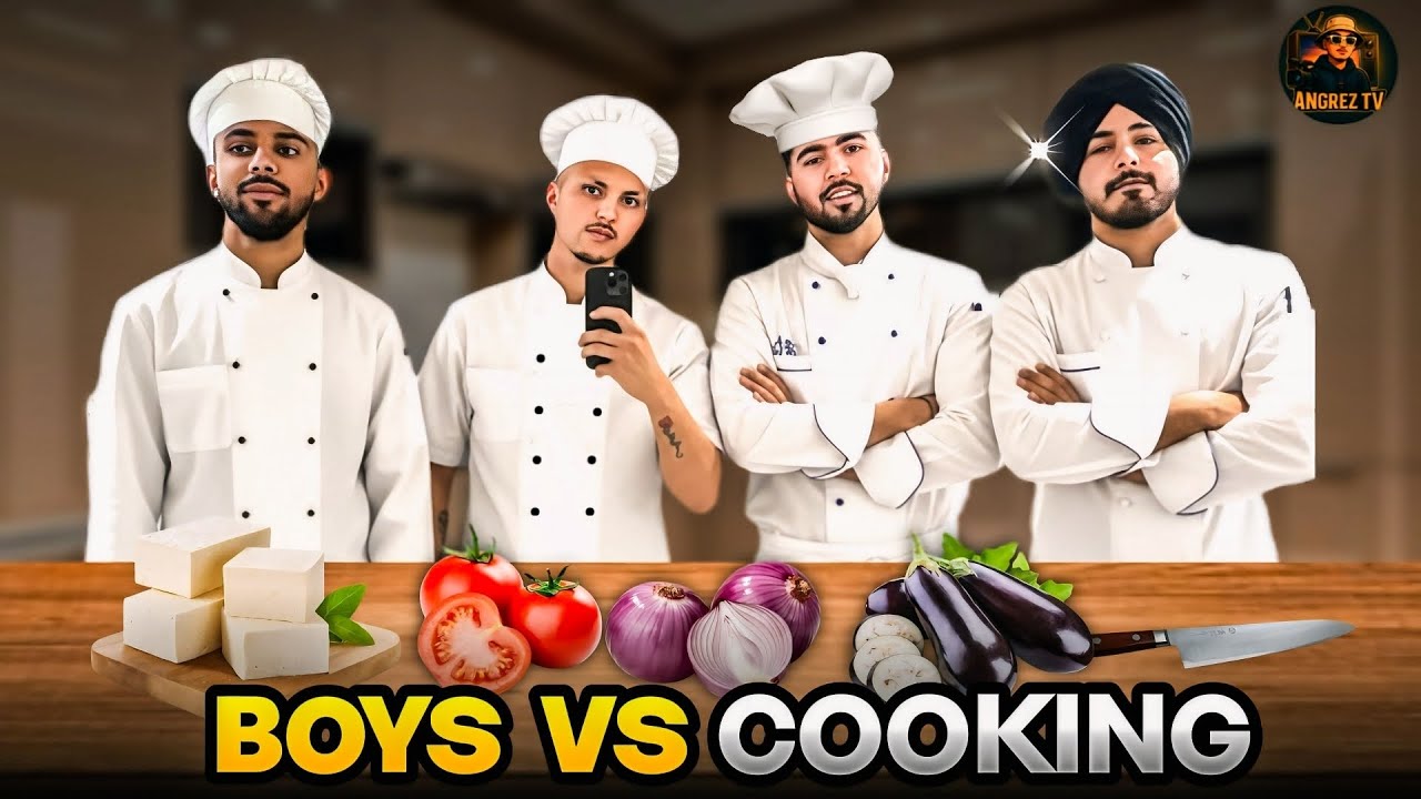 BOYS V/S COOKING || Cooking turned into standup show || Funny video || Cooking Vlog ||