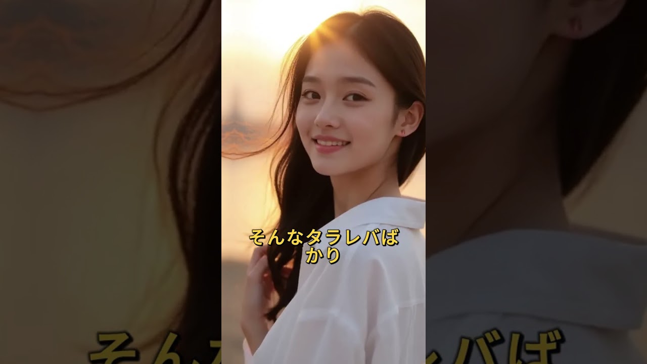 逆光シルエット～届かなかった恋～オリジナル歌動画～＃ラブソング#ai生成