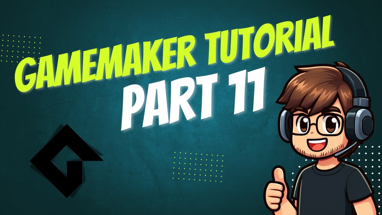 Movement Collision, Walls and Sprite Masks | GameMaker Beginners Tutorial | 2025 | Part 11
