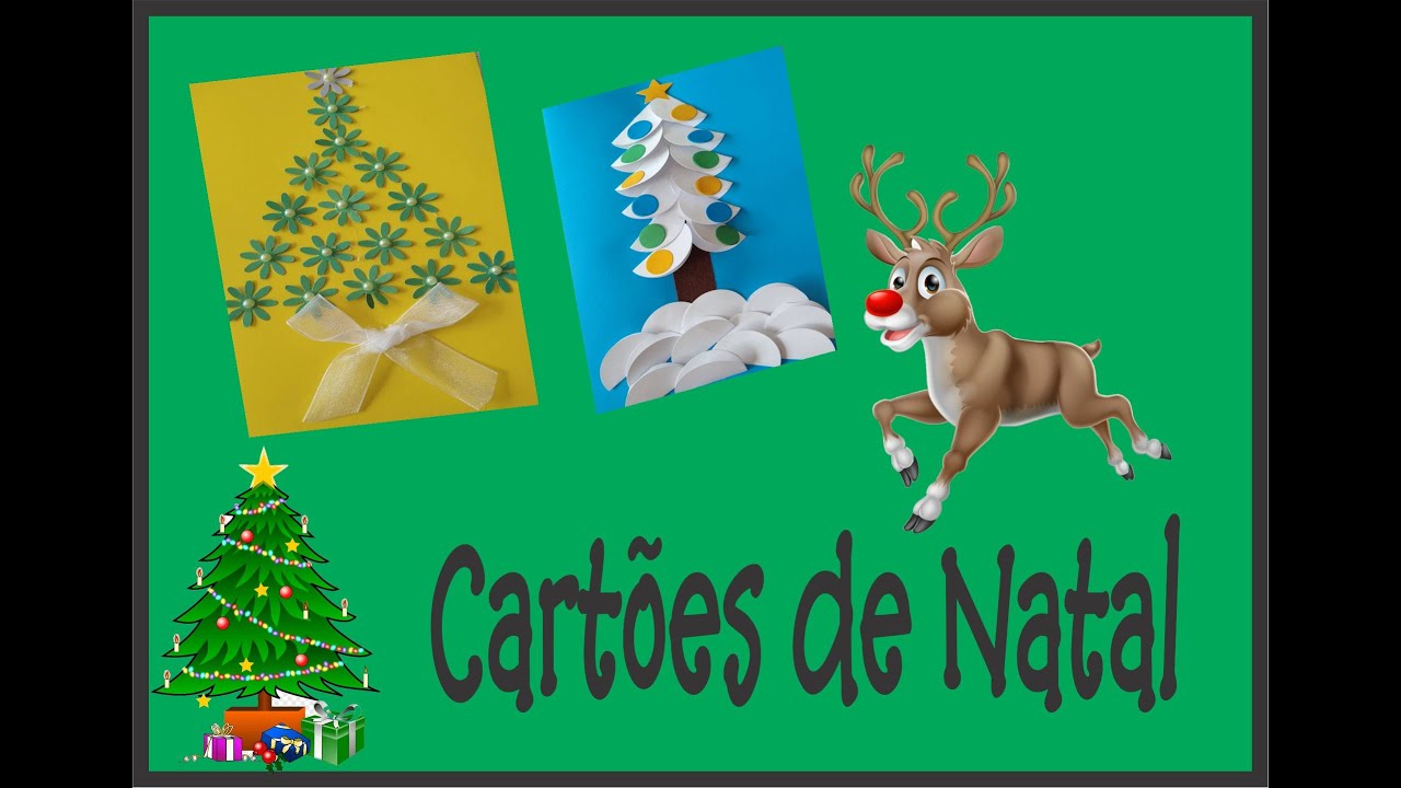 como fazer cartões de natal fácil#natal #crianças