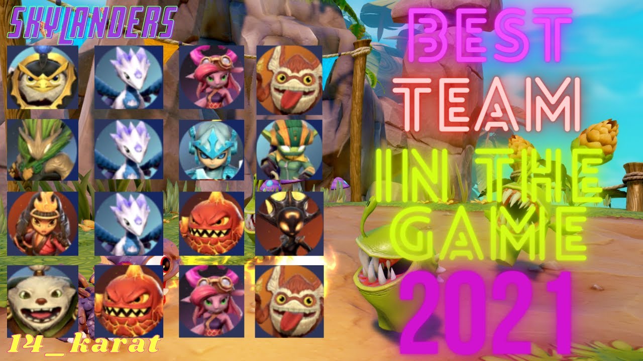 Skylanders Ring Of Heroes 2021. Best Team