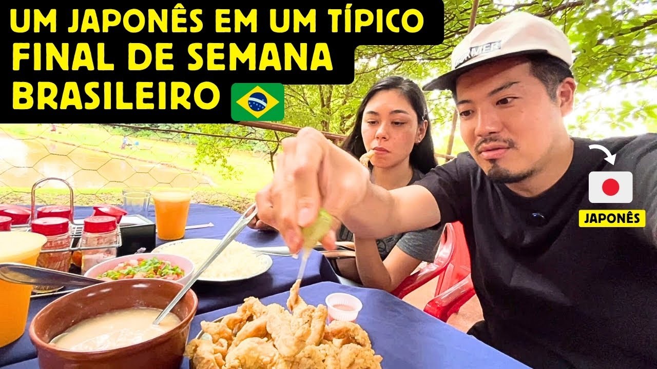 Um japonês em um típico final de semana brasileiro