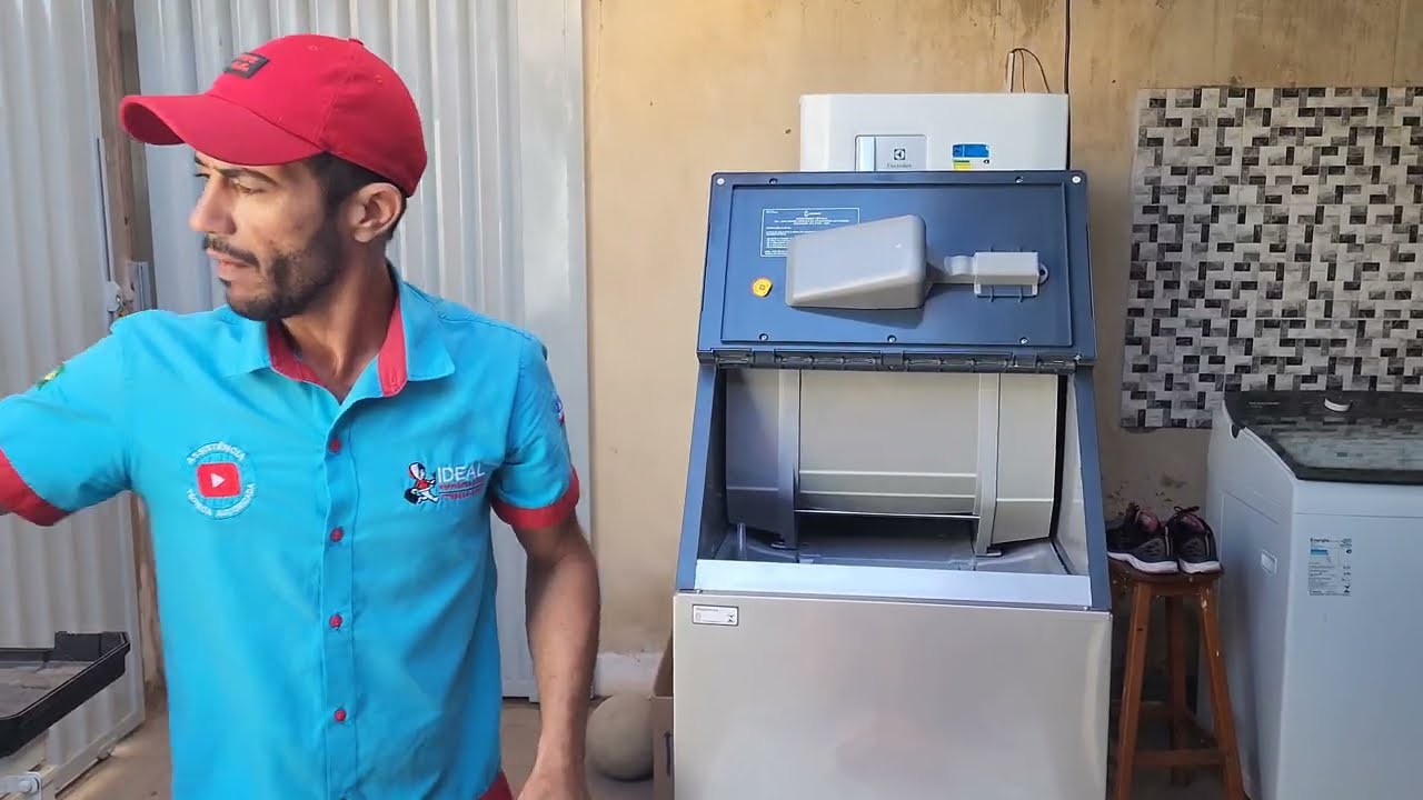 Máquina de gelo Everest não faz gelo, troca de compressor. Veja como é simples e fácil.