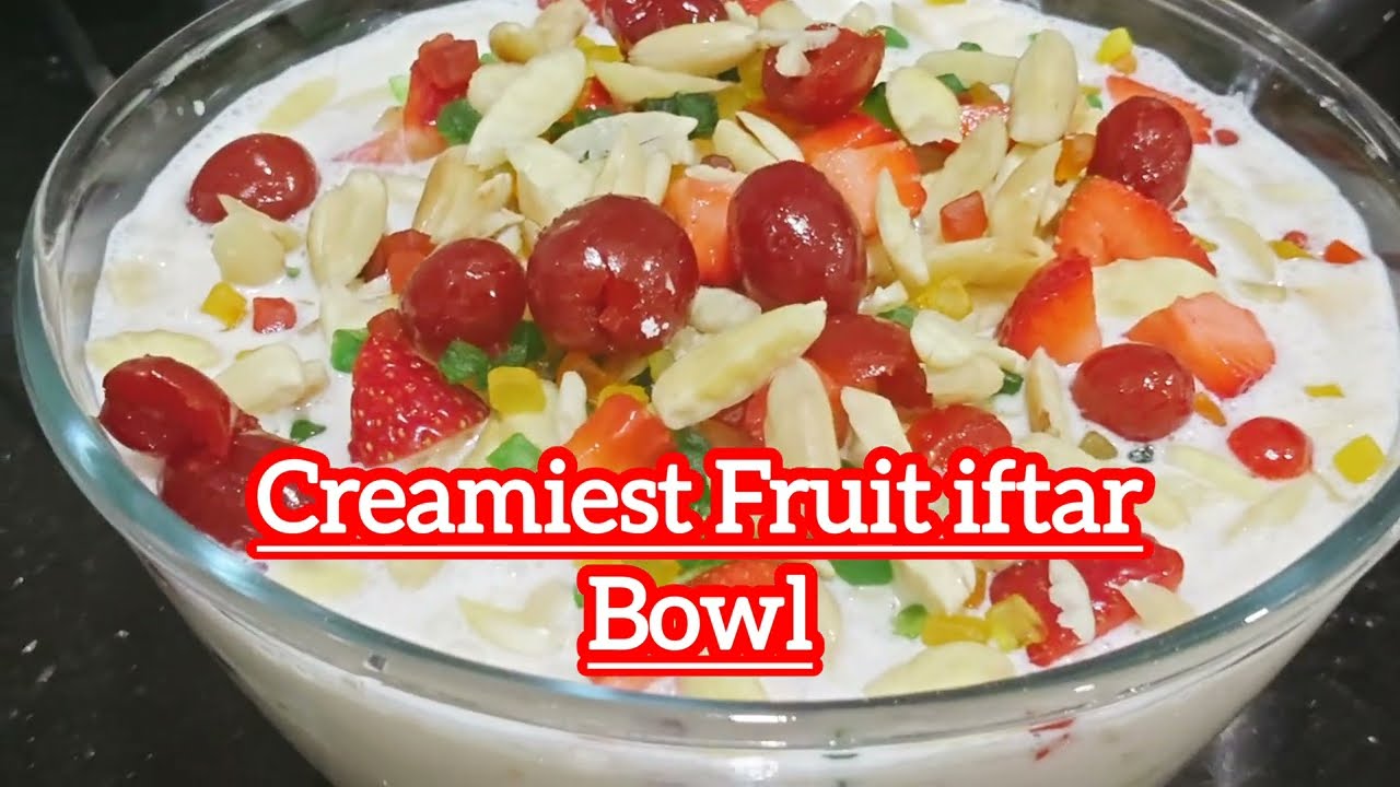 Ифтар с самыми вкусными фруктами | Специальное предложение для Рамадана | Готово за 5 минут