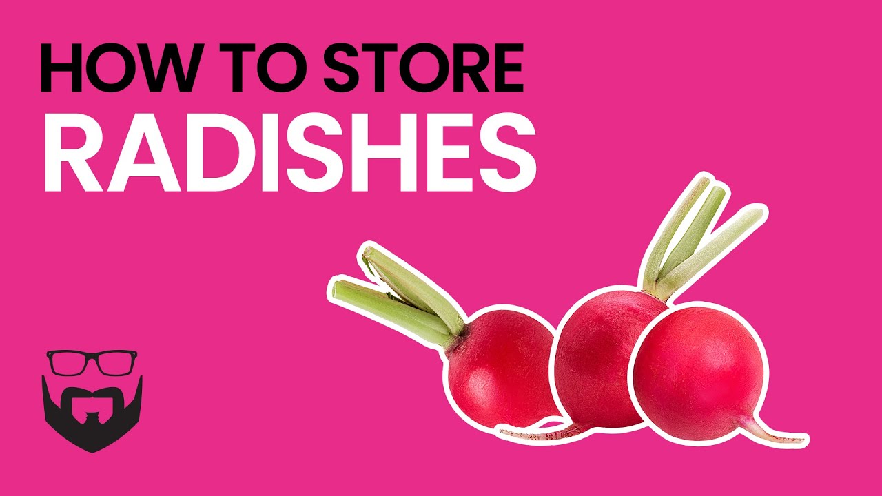 How to Store Radishes
