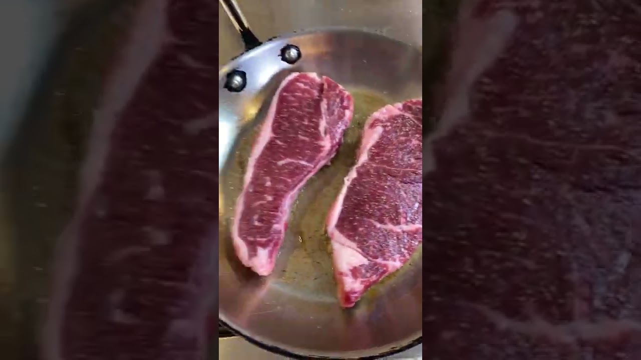 Perfect Pan Seared Steak