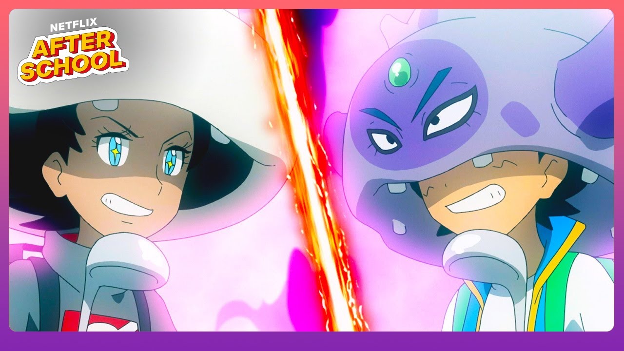 Ash VS Goh Rap Battle 🎤 Pokémon Ultimate Journeys | Netflix Family