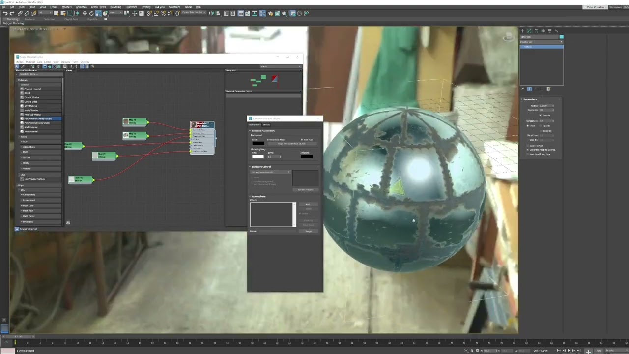 3ds Max 2023 Fundamentals Lesson 4.3   Creating PBR materials