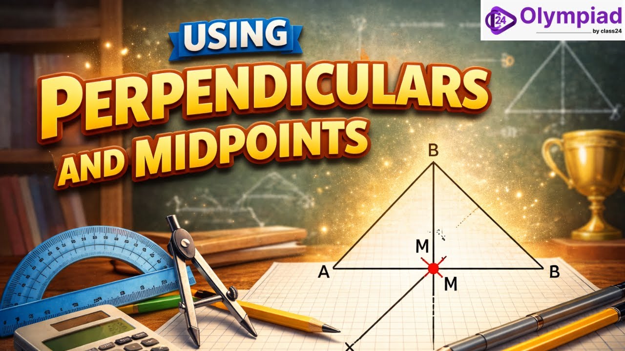A Geometry Problem Using Perpendiculars and Midpoints