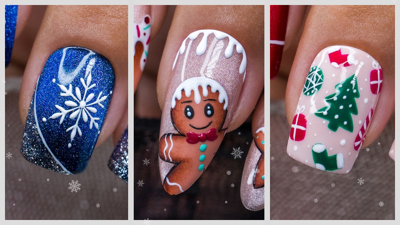 New Festive🎄Nail Art Ideas 2025 | Best Christmas Nail Art Tutorial 