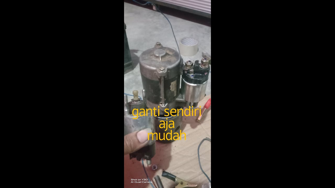CARA MENGGANTI SELENOID/SWITCH DINAMO STARTER MOBIL