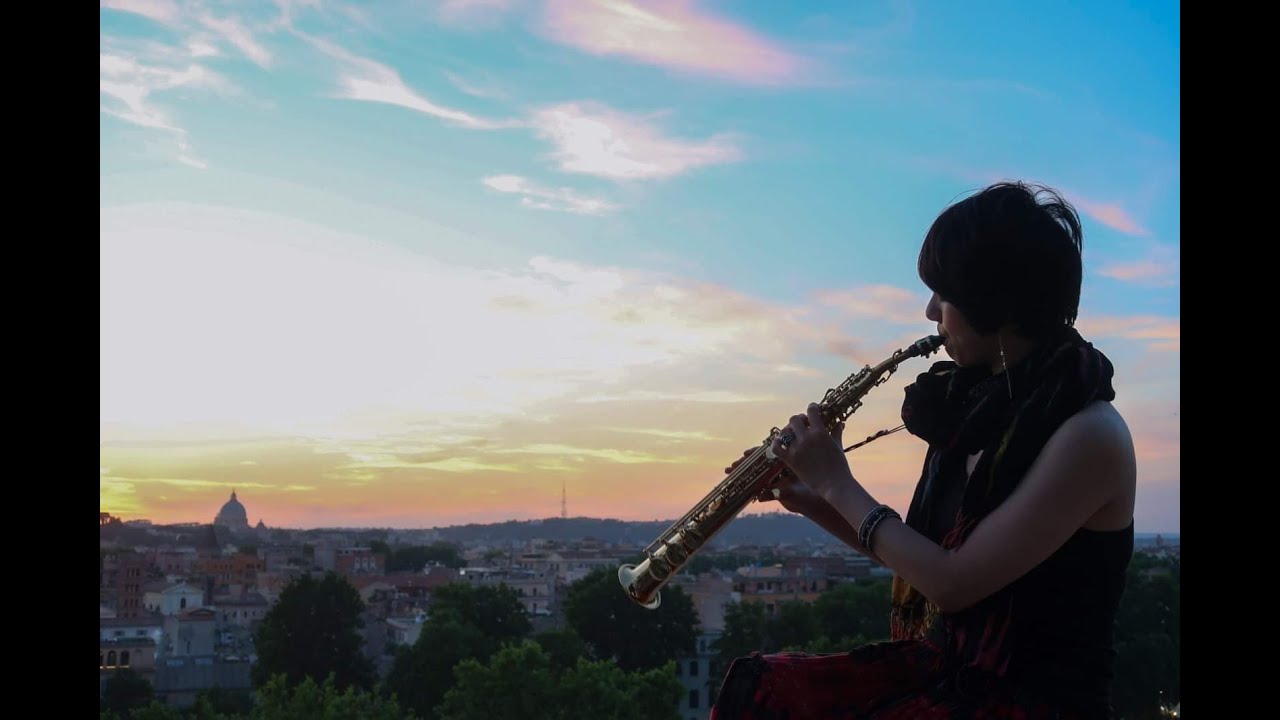 【10月の歌】UkoSaxy Saxophone Rome Italy 2019（documentary film）ローマ　ドキュメント映像　MV
