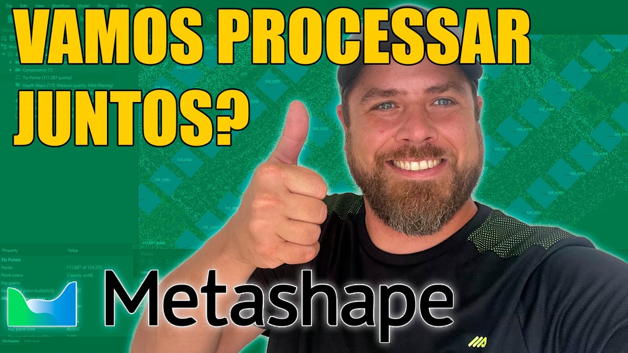 LIVE 03 - VAMOS PROCESSAR JUNTOS NO METASHAPE ? Acompanhe ao vivo!