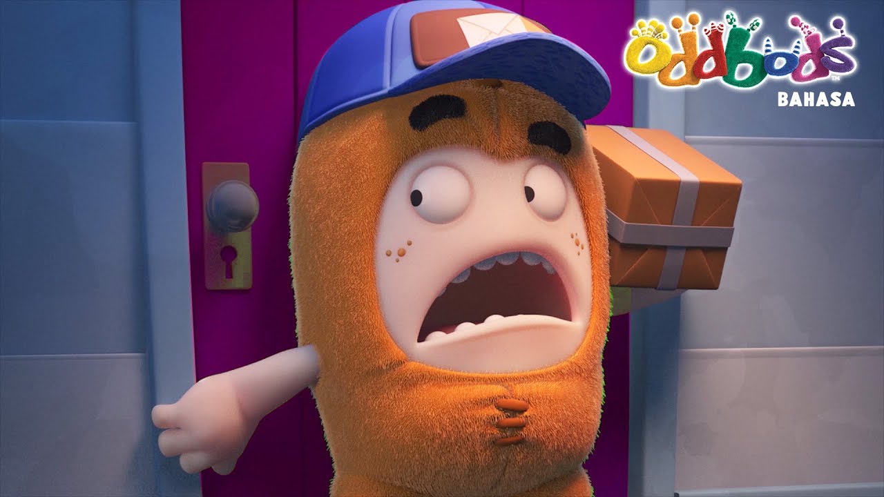 Pengiriman Pria | Full Episode BARU | The Oddbods Show | Kartun Lucu Untuk Anak