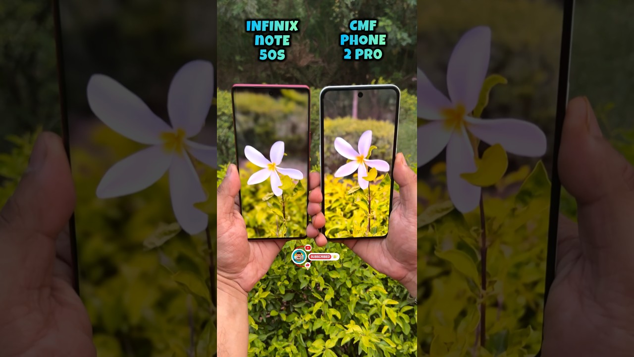 Infinix Note 50s Vs CMF Phone 2 Pro Camera Test #shorts