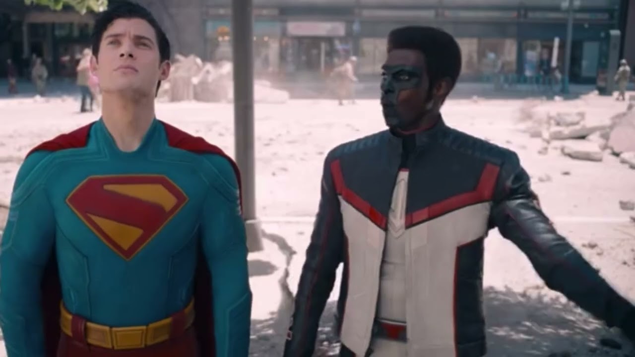 Superman and Mr. Terrific post credit scene 