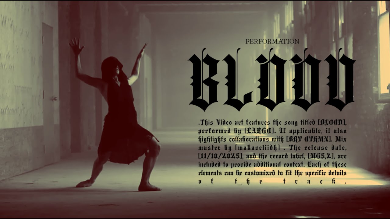 LARGO BLOOD  ( Officiel Video 2025 ) 
