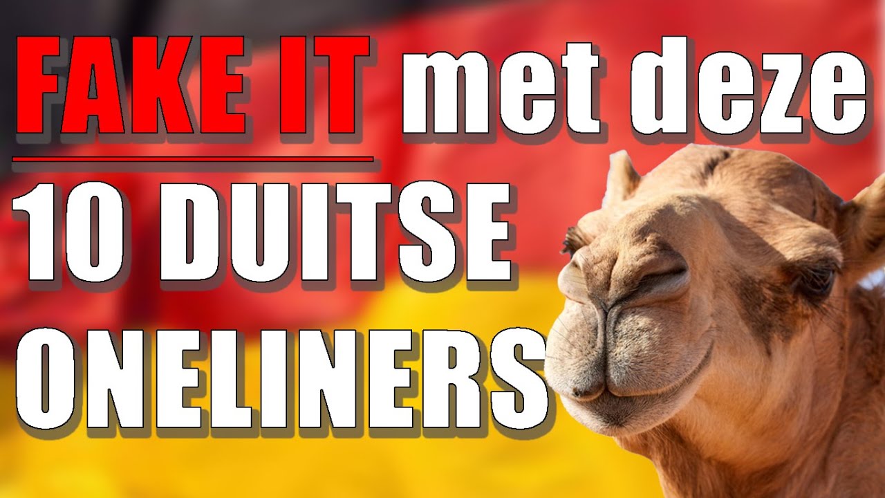 Doe alsof je Duits kent: 10 bekende Duitse oneliners!