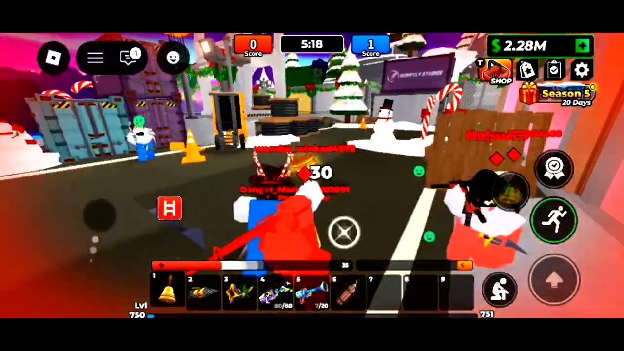 Sleigh Bell 🔔 Flag Wars 🔫
