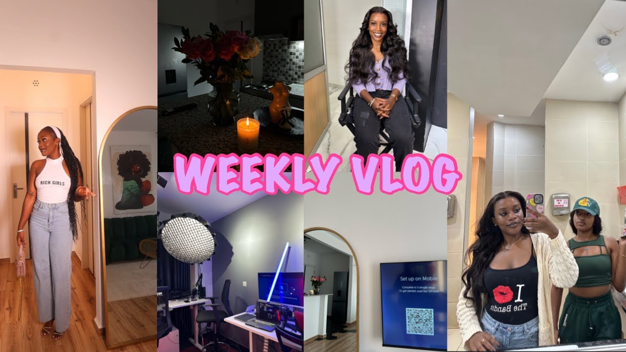 WEEKLY VLOG: The kissbandit podcast, home updates, new hair, Naivasha staycation💋😍 #unahubs