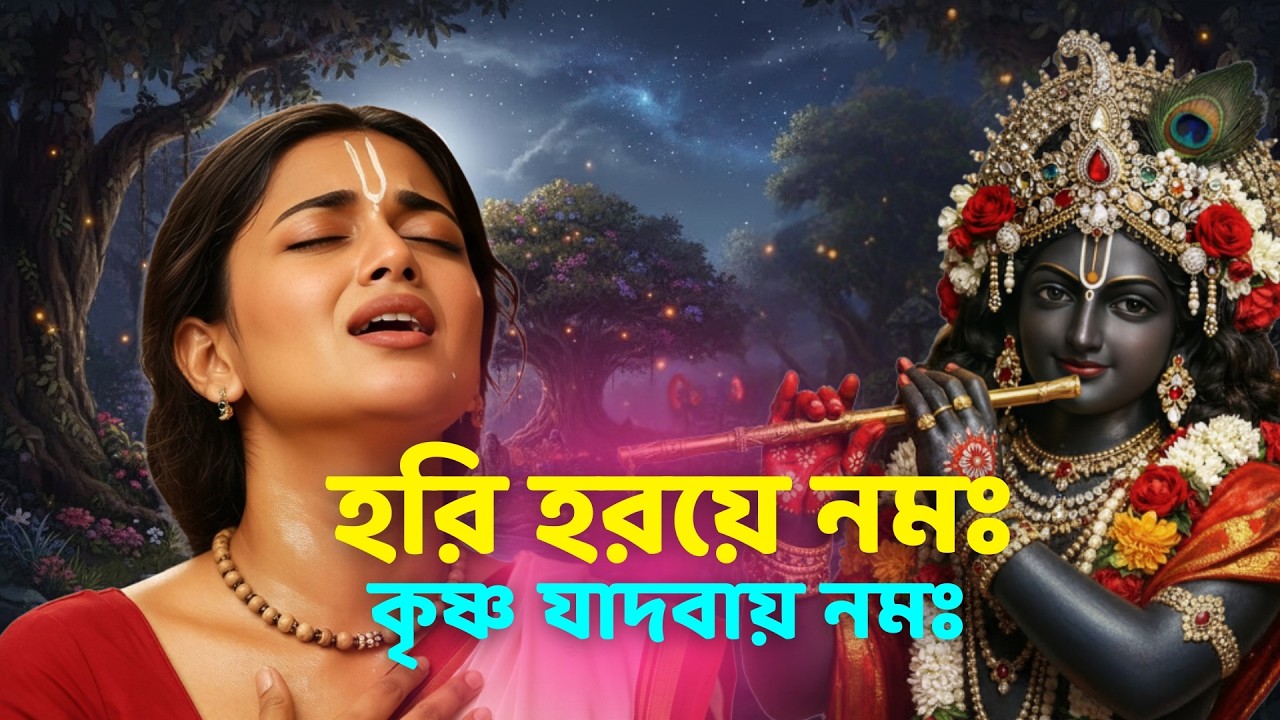 হরি হরয়ে নমঃ কৃষ্ণ যাদবায় নমঃ| Narottam Das Thakur Kirtan  | Hare Krishna Mahamantra