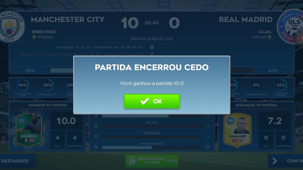 INACREDITAVEL O QUE EU FIZ COM ESSE OPONETE MAIOR GOLEADA DE TODAS?🥶⚽