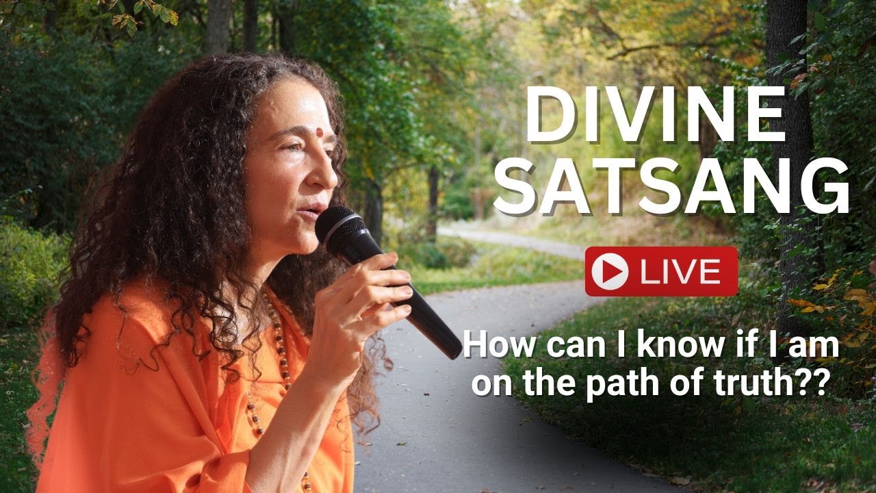 Divine Satsang LIVE with Pujya Sadhviji || 26 Nov 2025 ||