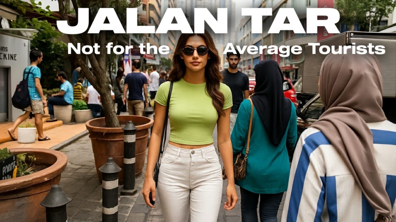 Walking Local Backstreets of Jalan TAR in Kuala Lumpur Malaysia [4K HDR]