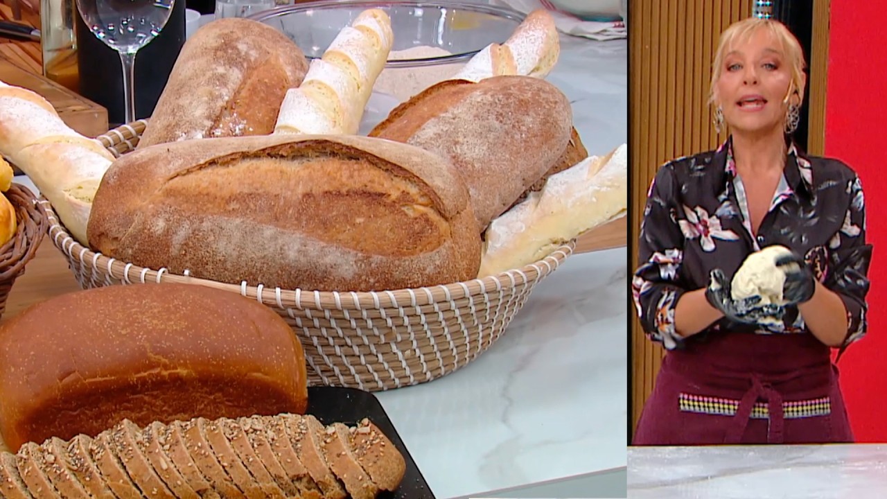 ¡DOS RECETAS QUE NO FALLA! Jimena Monteverde y el paso a paso para hacer pan blanco y pan integral