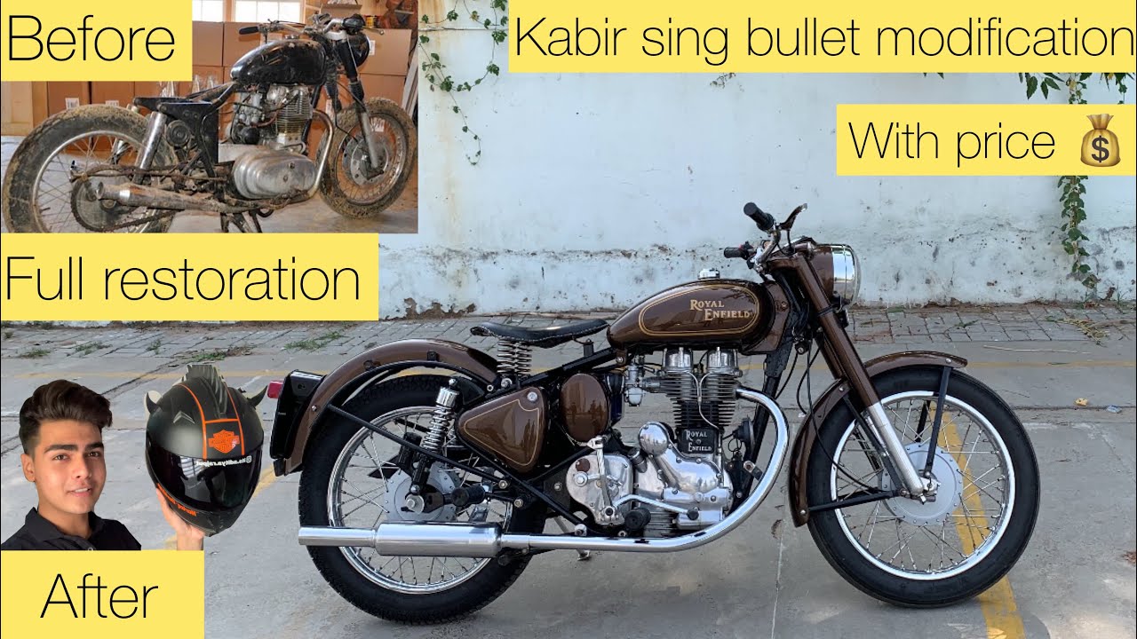 Old Model | Bullet Restoration | Enfield KABIR SINGH Modification | Vintage Bullet | Aditya Rajput