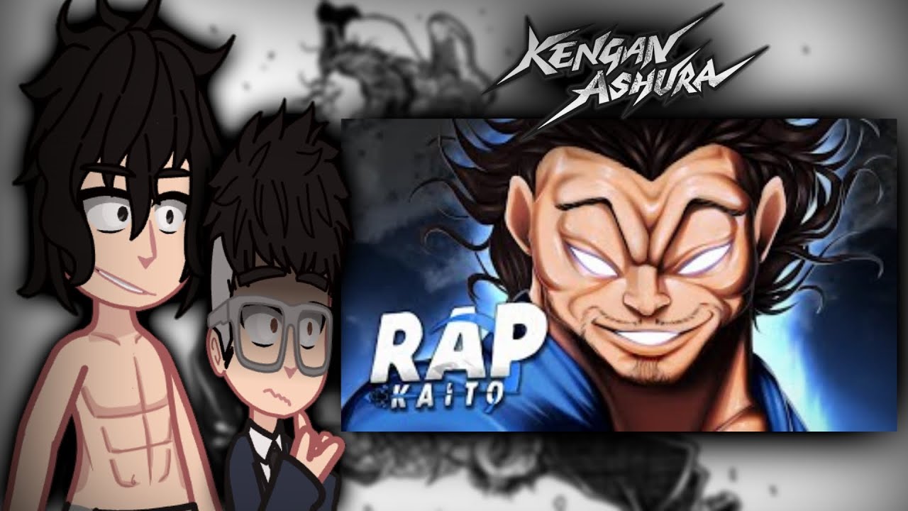 Kengan Ashura reagindo ao rap - Espadachim | Musashi Miyamoto (Kaito) | Baki | Gacha React 🇧🇷