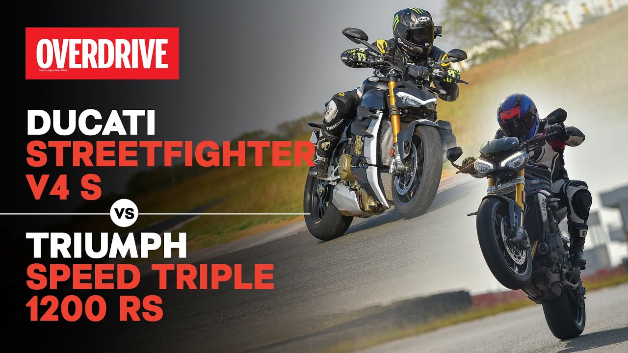 Ducati Streetfighter V4 S vs Triumph Speed Triple 1200 RS | OVERDRIVE