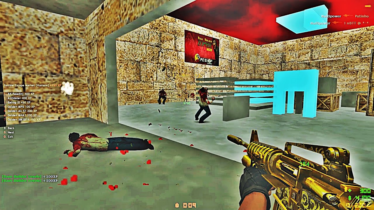 Counter-Strike 1.6 Download Base Builder Mod + Levels [Base Builder Extreme] [Download+Gameplay]