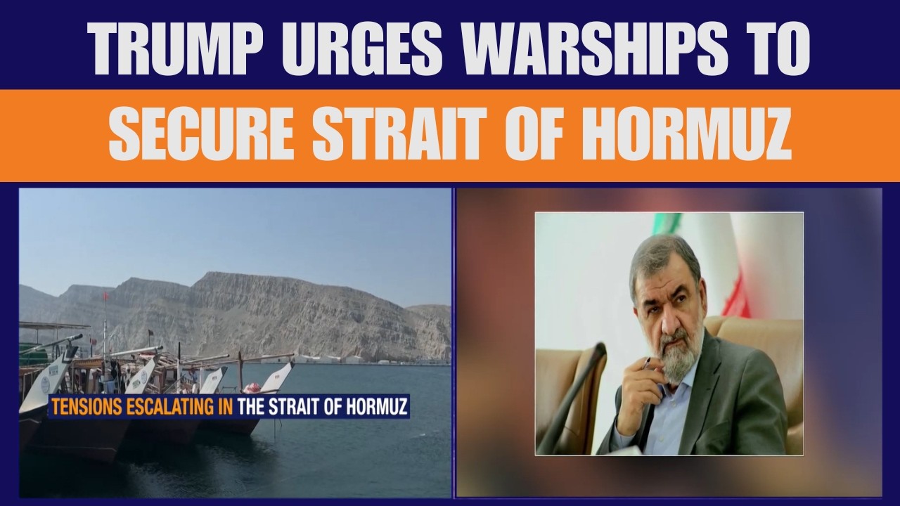 LIVE: Trump: Allies to Send Warships to Strait of Hormuz Amid Iran Tensions