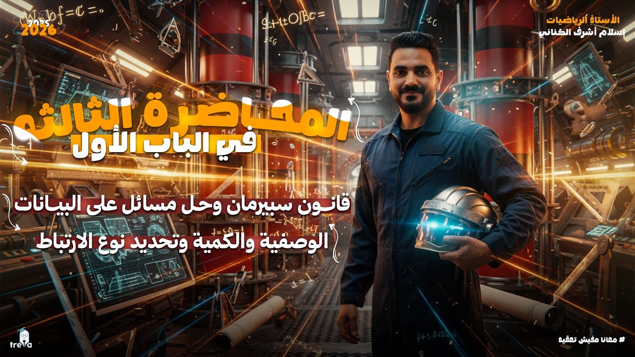 #المحاضرة_الثالثة_قانون_سبيرمان
