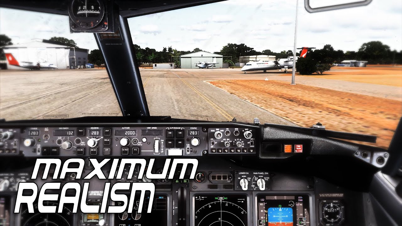 [FSX 2016] Max Realısm Landıng Broome | i5 3.2GHz R9 380