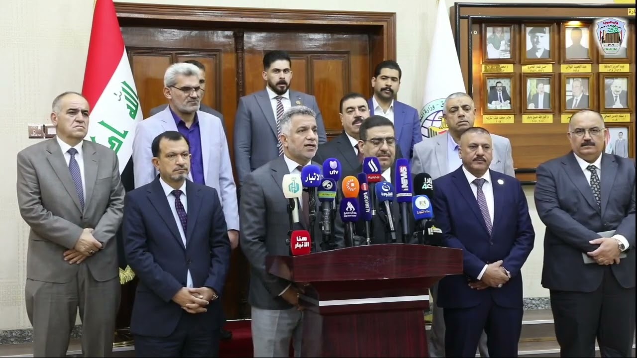 @المؤتمر الصحفي  للإعلان عن الشروع بمشروع إنتاج الطحين الصفر التجاري في العراق