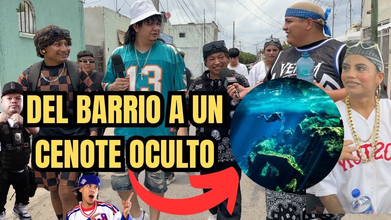 ¡NO SABÍAMOS QUE ESTO ESTABA AHÍ! Del barrio a un cenote oculto 😱