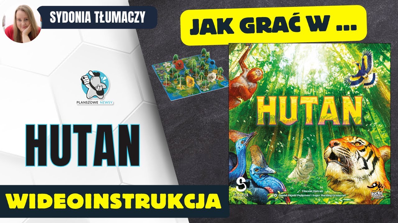 Jak grać w HUTAN || Zasady gry || Instrukcja video || Lucky Duck Games