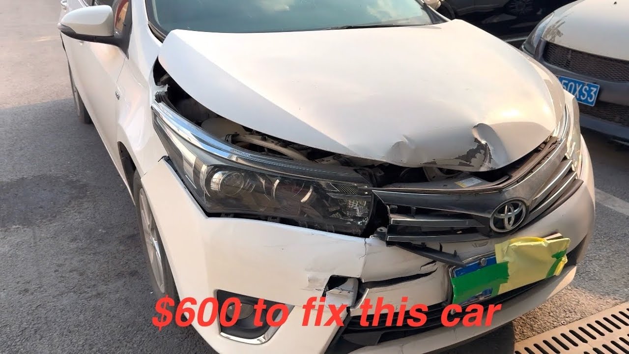 Toyota Front End Minor Collision Repair